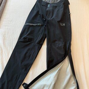 Mountain Hardwear Rain Black Pants